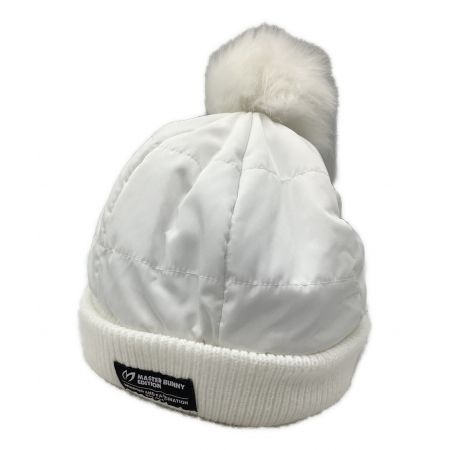 MASTER BUNNY EDITION (マスターバニーエディション) ニット帽(ゴルフ) レディース ホワイト 2021年モデル 758-2187002