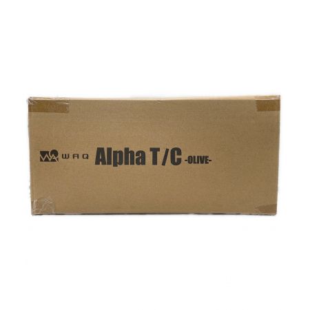 WAQ (ワック) モノポールテント オリーブ Alpha T/C 240×240×150cm 2～3人用