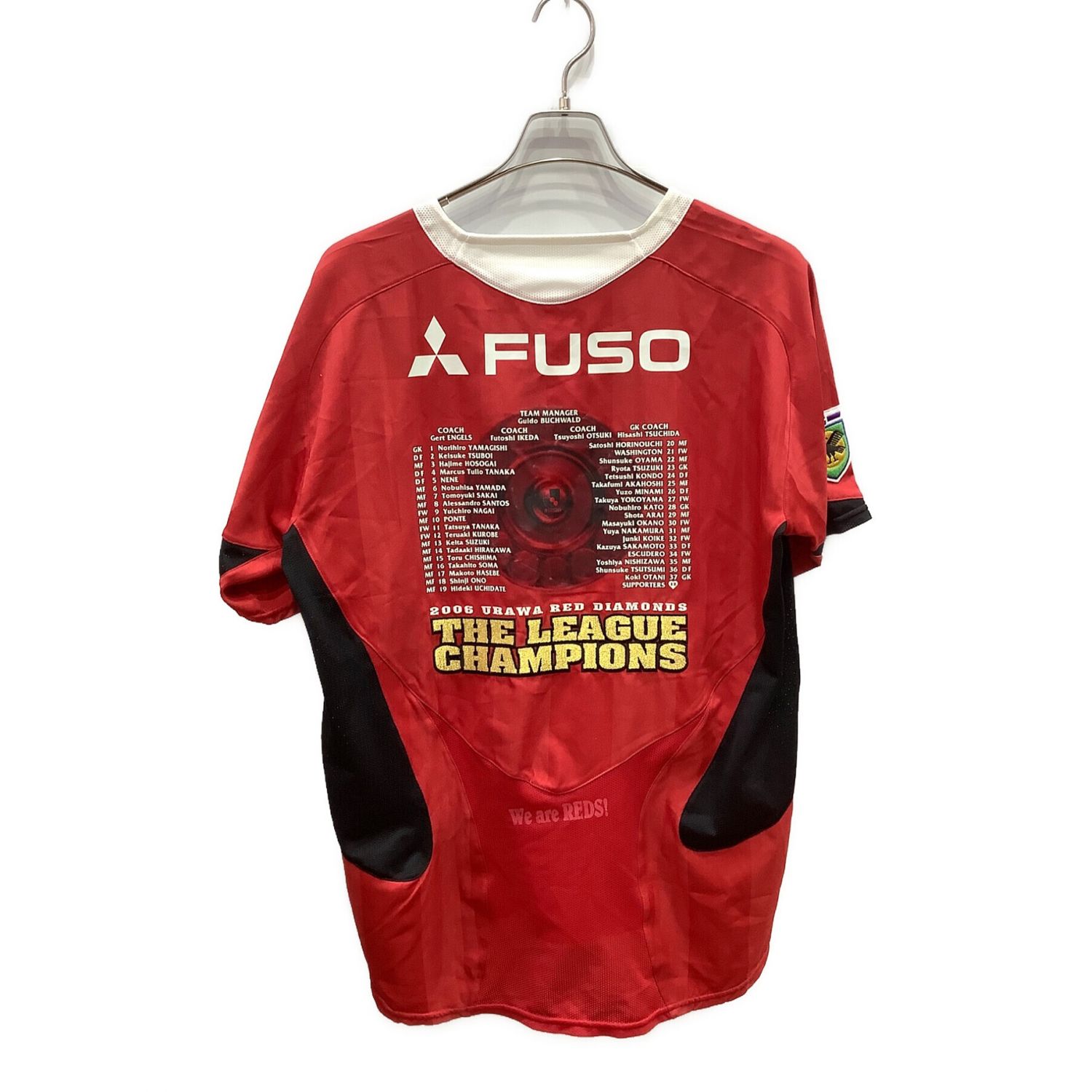 浦和レッズ (ウラワレッズ) サッカーユニフォーム メンズ SIZE XL 