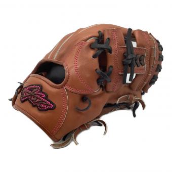 Yell-story 硬式グローブ 28m ブラウン 内野用