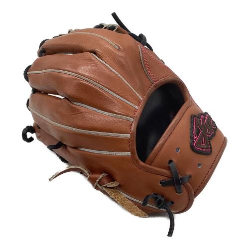 Yell-story 硬式グローブ 28m ブラウン 内野用