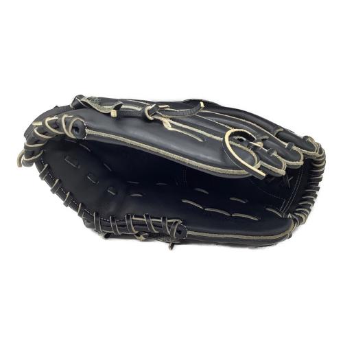 asics (アシックス) 硬式グローブ 約29cm ブラック ゴールドステージ 投手用 左投げ用 BOGNN1