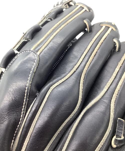 asics (アシックス) 硬式グローブ 約29cm ブラック ゴールドステージ 投手用 左投げ用 BOGNN1