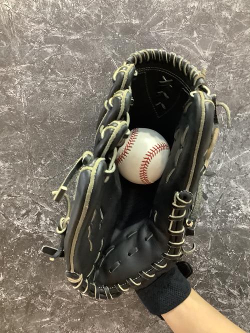 asics (アシックス) 硬式グローブ 約29cm ブラック ゴールドステージ 投手用 左投げ用 BOGNN1