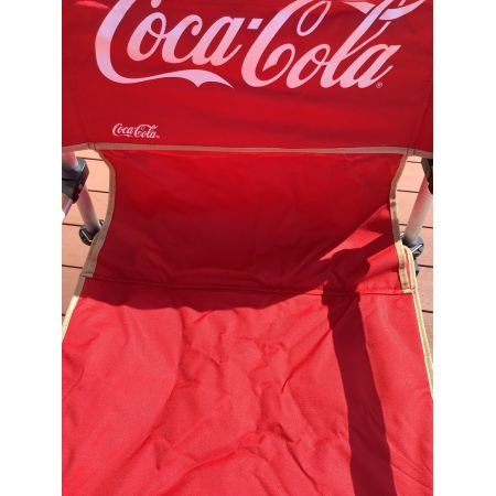Coleman (コールマン) アウトドアチェア レッド ×Coca Cola 非売品 170-7800CC スリムキャプテンチェア