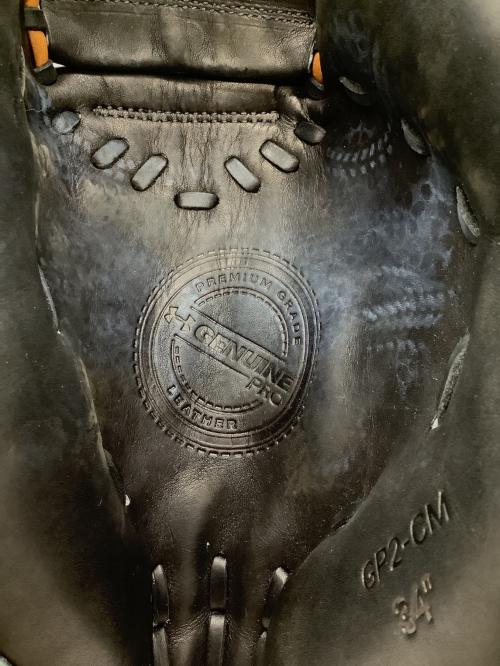 UNDER ARMOUR (アンダー アーマー) GENUINE PRO 硬式グローブ 約29cm ブラック USA限定 キャッチャーミット GP2-CM