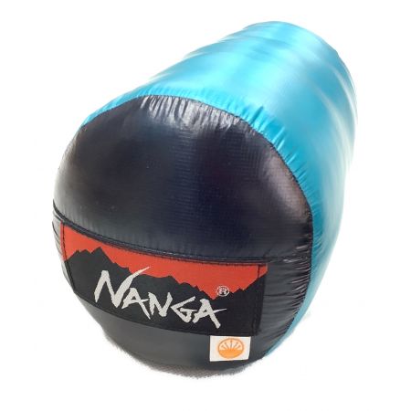 NANGA (ナンガ) マミー型シュラフ ブルー ミニマリスム ゼロ ダウン