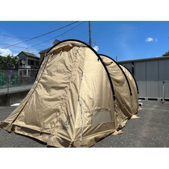 DOD (ディーオーディー) ツールームテント 別売マット付 T3-688-TN カマボコテント3 Sサイズ 約 W250×D500×H185cm 3人用