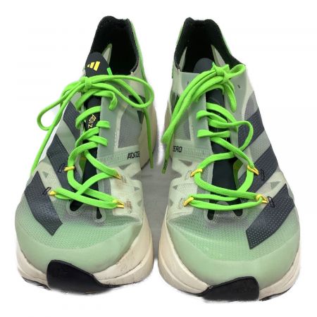 adidas (アディダス) ランニングシューズ メンズ SIZE 26.5cm 黄緑×ホワイト 2022年モデル・アディゼロ プライム X 長距離用 GV7074