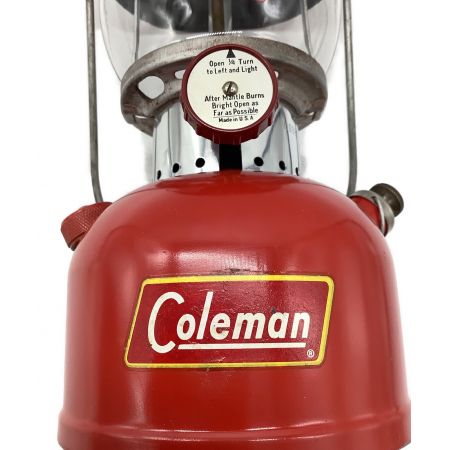 Coleman (コールマン) ガソリンランタン 1960年1月製造 200A イエローボーダー/ブルーポイント/サンシャインロゴ/第一期安定期