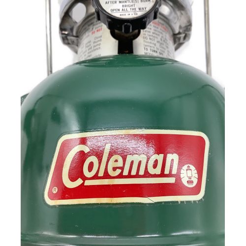 Coleman (コールマン) ガソリンランタン 1980年11月製造 200A ブラックバルブ/最終型/グリーン
