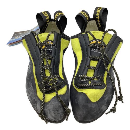 LA SPORTIVA (スポルティバ) ボルダリングシューズ UK 3 ブラック×イエロー XSEDGE