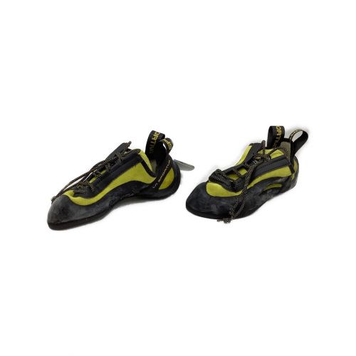 LA SPORTIVA (スポルティバ) ボルダリングシューズ UK 3 ブラック×イエロー XSEDGE