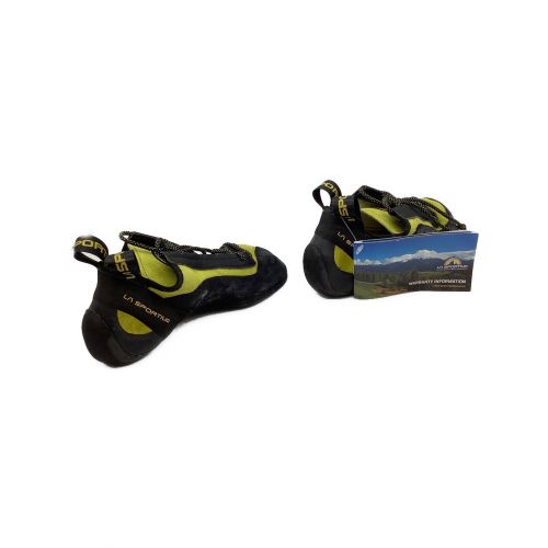 LA SPORTIVA (スポルティバ) ボルダリングシューズ UK 3 ブラック×イエロー XSEDGE