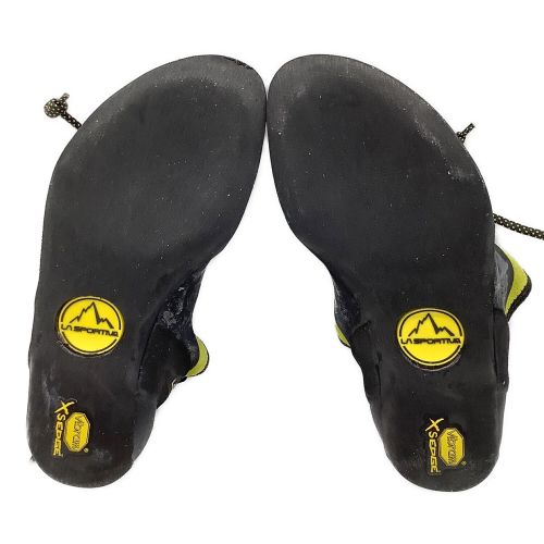 LA SPORTIVA (スポルティバ) ボルダリングシューズ UK 3 ブラック×イエロー XSEDGE