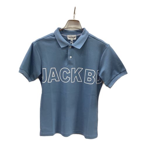 JACK BUNNY (ジャックバニー) ゴルフウェア(トップス) メンズ SIZE M スカイブルー 吸水速乾 2021年モデル ポロシャツ  262-1160427