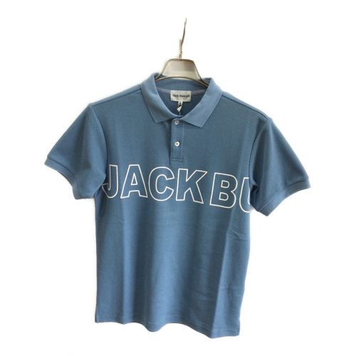 JACK BUNNY (ジャックバニー) ゴルフウェア(トップス) メンズ SIZE M スカイブルー 2021年モデル 吸水速乾 ポロシャツ 262-1160427