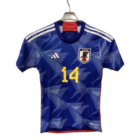 日本代表 (ニホンダイヒョウ) サッカーユニフォーム メンズ SIZE M ブルー 【14】伊東・2022年モデル