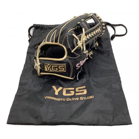 YGS (山本グラブスタジオ) 硬式グローブ 約29cm ブラック TG Leather プロライン 内野用 664K