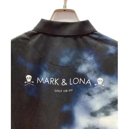 MARK&LONA (マークアンドロナ) ゴルフウェア(トップス) メンズ SIZE 48 ブラック /// ポロシャツ MLM-OC-AP24