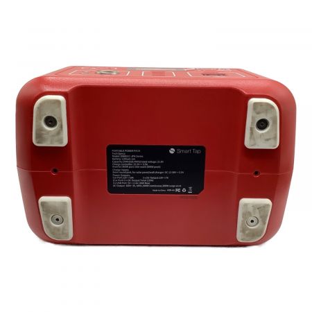 Smart Tap (スマートタップ) ポータブル電源 レッド Power ArQ 008601C-JPN-FS