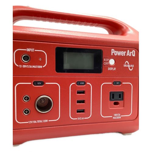Smart Tap (スマートタップ) ポータブル電源 レッド Power ArQ 008601C 