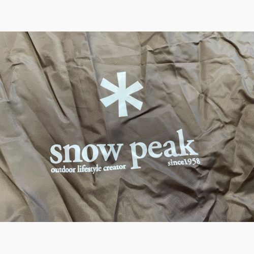 Snow peak (スノーピーク) ヘキサタープ 16年製 別売りウィングポール付き TP-862 HDタープシールドヘキサL 500×570cm 3－4人用