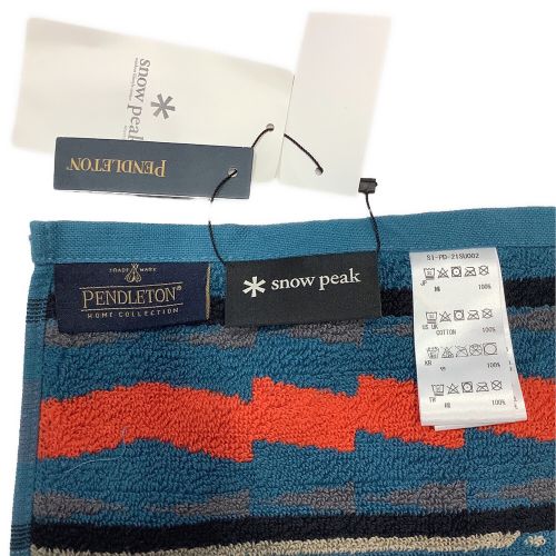 PENDLETON (ペンドルトン) アウトドア雑貨 別注品 snow peak タオルブランケット