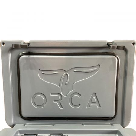 ORCA (オルカ) クーラーボックス 38L チャコールグレー ※ORCAステッカー欠品 40QT