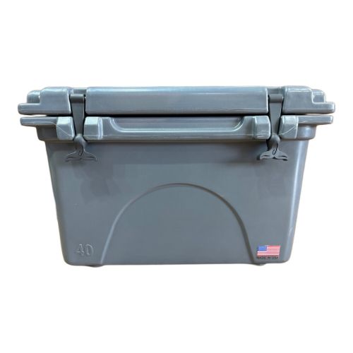 ORCA (オルカ) クーラーボックス 38L チャコールグレー ※ORCAステッカー欠品 40QT