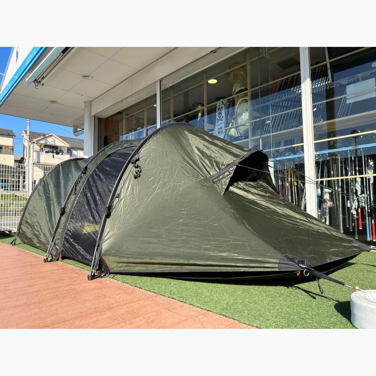 HILLEBERG (ヒルバーグ) ツールームテント 別売りフットプリント付 ナマッジ2GT ミルスペック グリーン