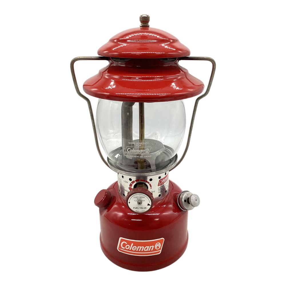 Coleman (コールマン) ガソリンランタン 1997年9月製・レッド 200B