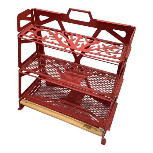 NATURETONES (ネイチャートーンズ) システムラック レッド スリーステージラック