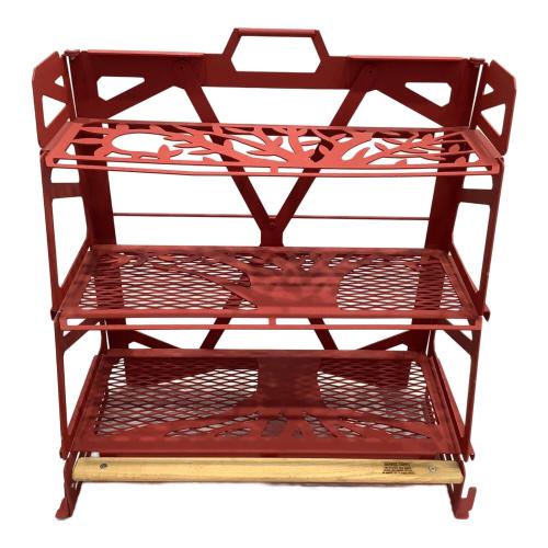 NATURETONES (ネイチャートーンズ) システムラック レッド スリーステージラック