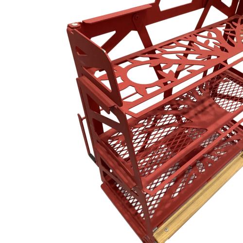 NATURETONES (ネイチャートーンズ) システムラック レッド スリーステージラック