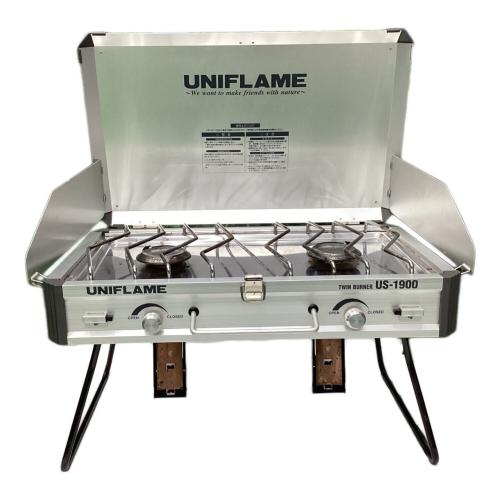 UNIFLAME (ユニフレーム) ツインガスバーナー US-1900 2010年製 PSLPGマーク有