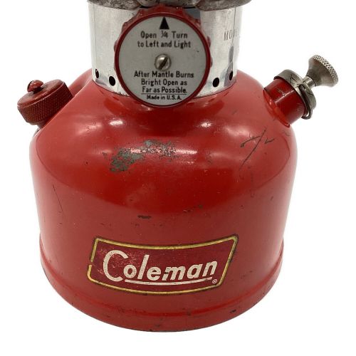 Coleman (コールマン) ヴィンテージガソリンランタン 200A 前期型 イエローボーダー1960年5月製