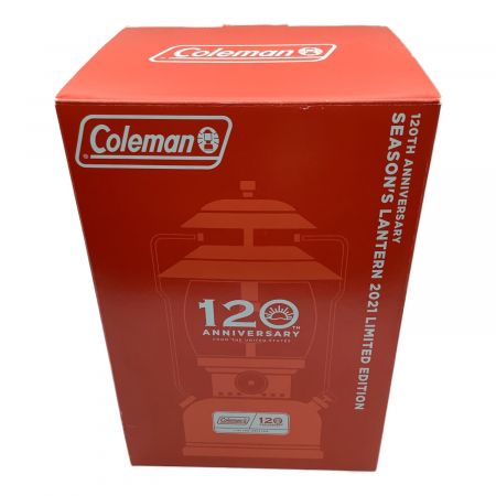 Coleman (コールマン) ガソリンランタン 120周年記念 シーズンズランタン 2021 リミテッドエディション 未使用品