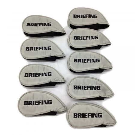 BRIEFING (ブリーフィング) ヘッドカバー グレー 5.6.7.8.9.A.S.P.X