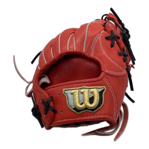 Wilson (ウィルソン) 硬式グローブ レッド WILSON STAFF 内野用