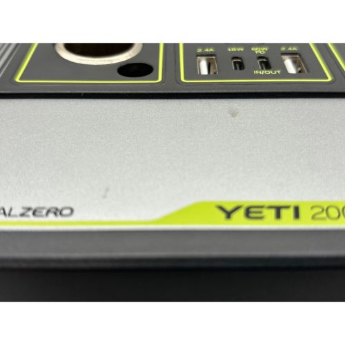 GOALZERO (ゴールゼロ) YETI200X