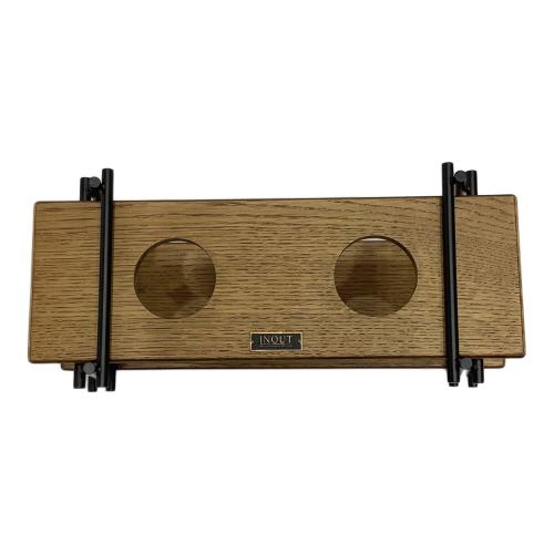 INOUT (イナウト) コーヒー用品 別売りケース付 ダブルドリッパーコーヒースタンド