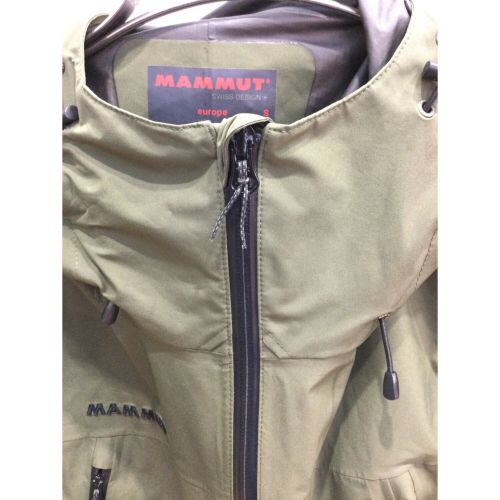 MAMMUT (マムート) トレッキングウェア(レインウェア) メンズ SIZE M カーキ×ブラック ケース付 GORE-TEX クライメイトレインスーツAF 1010-26551