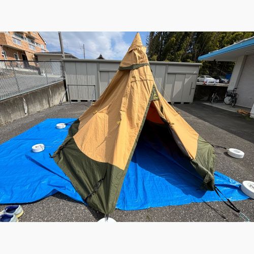 Tentipi (テンティピ) モノポールテント 別売りフロア/キャノピータープ付 Safir5 CP サファイア 380×230㎝