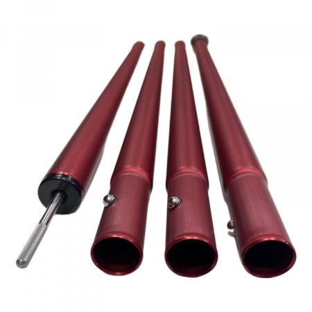 Snow peak (スノーピーク) ポール TP-002RD ウイングポールレッド240cm