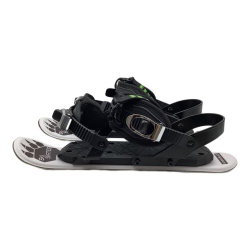 snowfeet (スノーフィート) ショートスキー 44cm ミニショートスキー ホワイト SKI SKATES