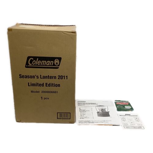 Coleman (コールマン) シーズンズランタン 2011 コーラル 未使用品