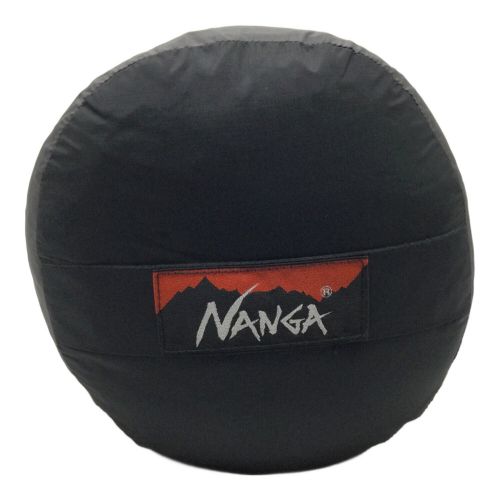 NANGA (ナンガ) マミー型シュラフ ブラック 快適温度1℃ オーロラ500STD R ダウン 【春～秋用】 約210×80cm