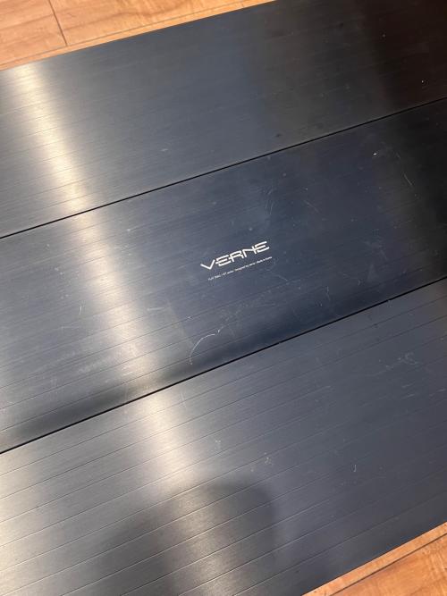 verne (ベルン) アウトドアテーブル ブラック FLAT TABLE