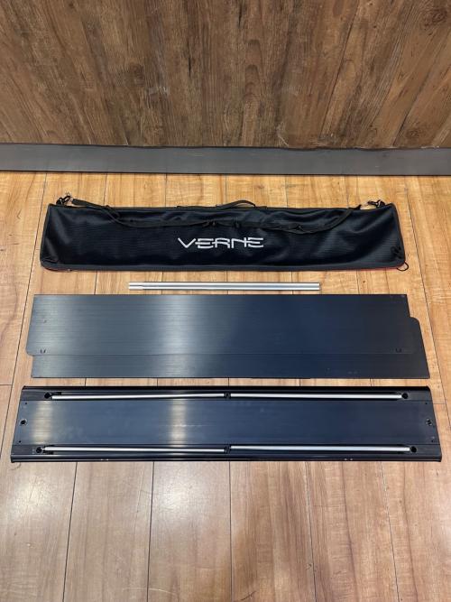 verne (ベルン) アウトドアテーブル ブラック FLAT TABLE